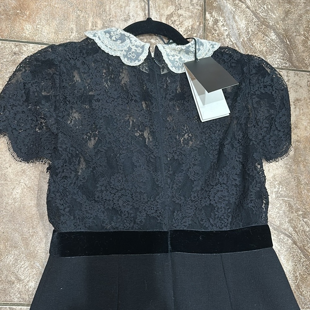Gucci Wool and Lace Dress - Picture 7 of 7